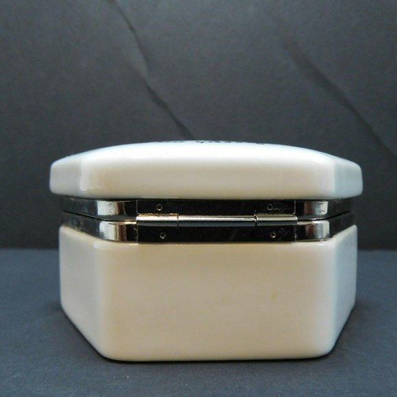Wedding Keepsake Hinged Box Vintage Porcelain Designer Collection WWA 1976 Japan - Picture 6 of 10